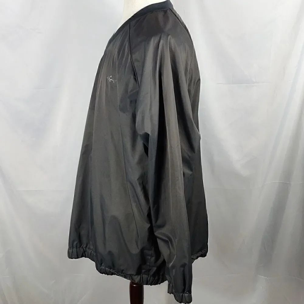 Greg Norman Gray Pullover Performance Jacket - Picture 3 of 6